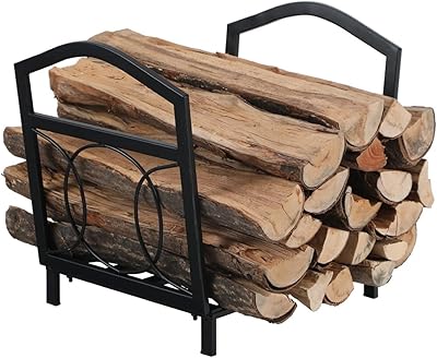 Petit support à bois de chauffage bhi villa taille 17 pouces pour usage