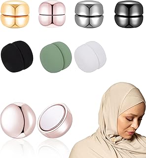 7 paires d'épingles magnétiques pour hijab aimants hijab multi-usages sans accroc