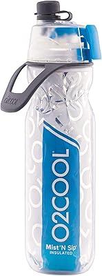 Bouteille isotherme o2 cool arctic squeeze de 20 onces, 1 bouteille, bleu, hmcdp07