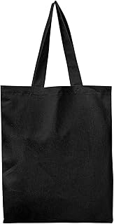 Bugsdepot lot de 6 sacs fourre-tout réutilisables en toile 100 %