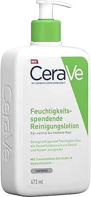 Nettoyant hydratant cerave | 473 ml | nettoyant quotidien visage et corps