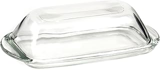 Beurrier en verre anchor hocking avec couvercle
