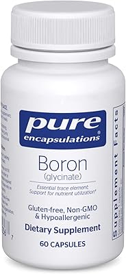- bore (glycinate) supplément alimentaire et hormonal hypoallergénique 60 capsules