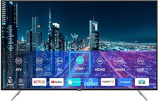 Téléviseur intelligent led ultra hd evoli 58 pouces - 58ev200us, noir