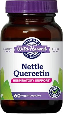 Capsules de quercétine d'ortie sauvage de l'oregon, suppléments à base de plantes biologiques