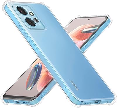 Coque de protection pour xiaomi redmi note 12 4g, coque légère en silicone