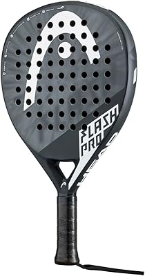 Tête de raquette de padel flash pro, noire, 525 cm2, 226113