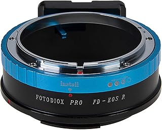Adaptateur de monture d'objectif photodiox pro compatible avec les objectifs canon fd &