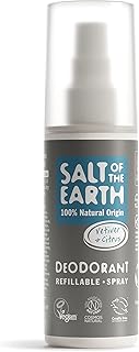 Déodorant naturel en spray salt of the earth, pour hommes, pure armor