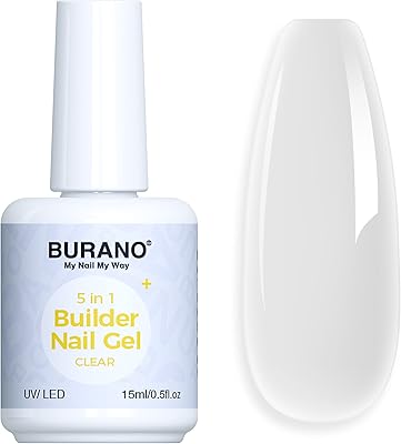 Gel de base de construction 5 en 1 05 oz pour ongles