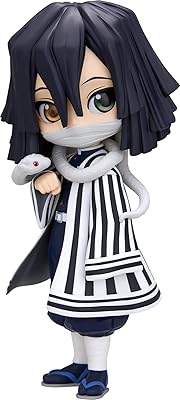 Bandai demon slayer kimetsu no yaiba kyo pusket figure a. obanai iguro, 14