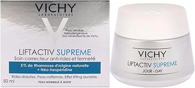 Une crème hydratante anti-âge et anti-rides de vichy adaptée à tous les types