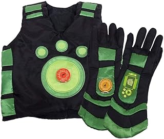 Wild kratts creature power suit chris taille 4-6x comprend un gilet des gants
