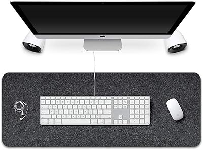 Tapis de souris de jeu antidérapant étendu firebee avec base en feutre