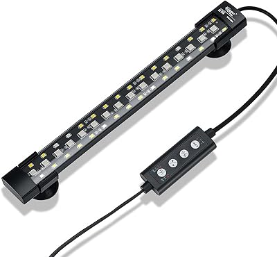 Lumière led submersible pour aquarium higer, modes d'éclairage 24h/24 et 7j/7, lumière d'aquarium