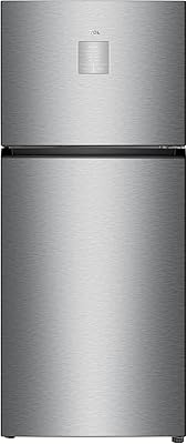 Réfrigérateur tcl à double porte avec congélateur supérieur, capacité de 550 litres, technologie