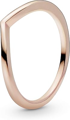 Bague pandora shining wish 186314 pour femme, ton or rose, métal, ne s'applique