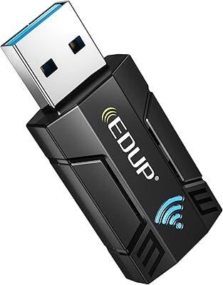 Adaptateur wifi usb edup ac 1300 mbps pour ordinateur portable 3.0