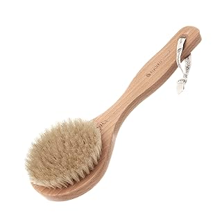 Brosse courte pour le corps hydraa london avec poils naturels pour nettoyage humide