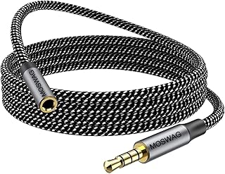 Câble pour casque moswag trrs 10 pieds 3 m 35 mm 4