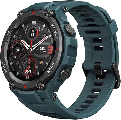 Amazfit t-rex pro smark avec fréquence cardiaque, sommeil, surveillance du stress et mesure