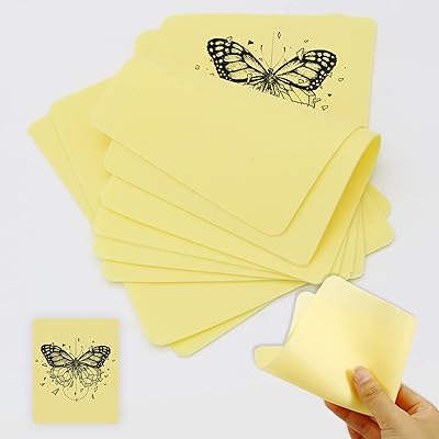 Autocollants de tatouage vierges - autocollants de tatouage angie 8x6 pouces, 6 feuilles