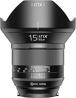 Objectif ultra grand angle blackstone irix 15 mm f2.4
