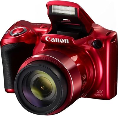 Appareil photo portable canon powershot sx420 is 20 mp rouge