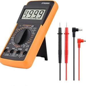 Skeido dt9205a ac/dc professionnel écran lcd électrique portable multimètre numérique compteur de temps. Votre marketplace de proximité digitale : Diaytar