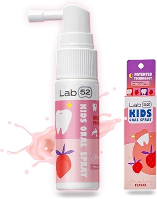 Lab 52 kids dentifrice helper spray buccal anti-carie sans fluor avec technologie