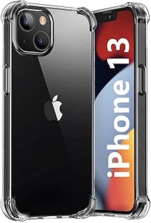 Coque mobile transparente en polyuréthane hd résistant à la chaleur pour iphone 13