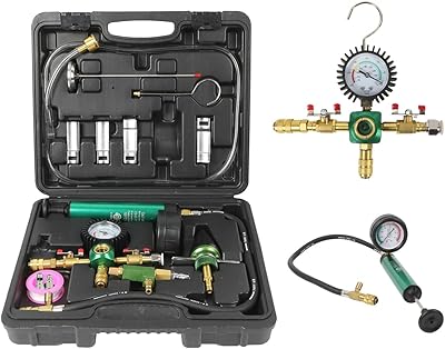 Kit de test de pression de radiateur cmtool avec adaptateur universel en caoutchouc