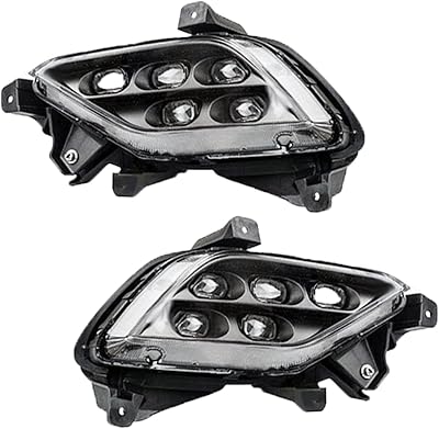 Feux diurnes pour hyundai azera grandeur 2015 2016, feux diurnes de pare-chocs avant