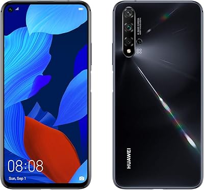 Compatible avec huawei nova 5t noir