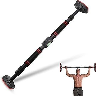 Barre de traction murale réglable avec poignées ergonomiques pour l'entraînement physique, le développement