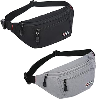 Sac banane zooron pour hommes et femmes sac de sport imperméable