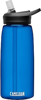 Bouteille d'eau rotative camelback + paille, sans bpa, 1l