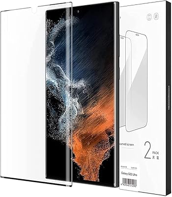 Protecteur d'écran nillkin pour samsung galaxy s22 ultra, protecteur d'écran en verre liquide