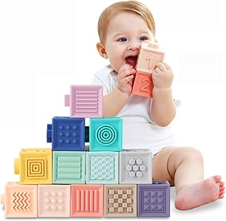 Blocs de construction souples tamamah pour enfants de baby blox jouet dentition