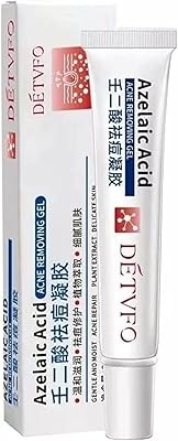 Gel anti-acné à l'acide azélaïque, élimination de l'acné, mélasma, vitamine a, soins