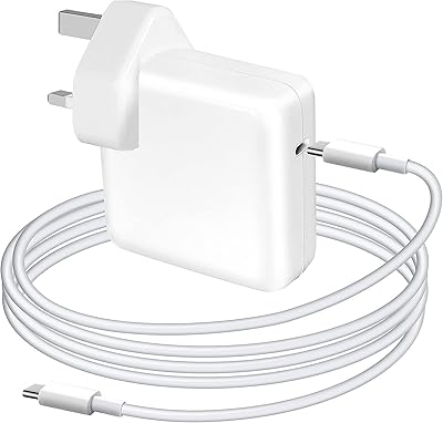 Chargeur rapide usb-c pritzker 96 w pour macbook pro de remplacement