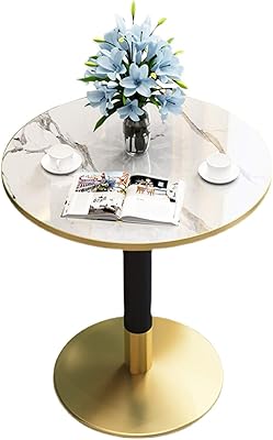Table d'appoint ronde pour salon, canapé, table basse, table de chevet nordique