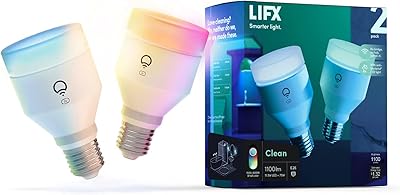 Ampoule led intelligente antibactérienne lifex a19, 1100 lumens, de clean, ne nécessite pas