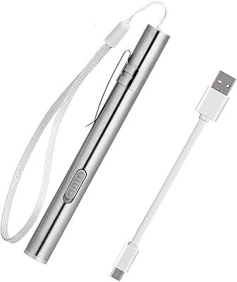Mini lampe de poche led rechargeable par usb, mini lampe de poche