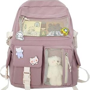 Sac à dos kawaii avec épingle kawaii et accessoires sac à dos d'école mignon kawaii sac à dos mignon fille kawaii. Consommez mieux avec Diaytar, votre marketplace discount