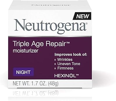 Crème hydratant de nuit neutrogena triple age repair 17 oz