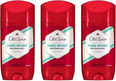 Déodorant longue durée old spice pour homme, haute endurance sportive old spice pack