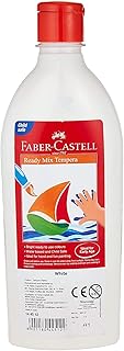 Peinture faber-castle tempera fun, blanc, 144512, 0,5 l