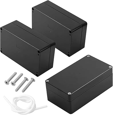 Senenqu boîte de jonction extérieure boîte de protection électrique 3 pièces plastique abs ip67 couvercle de boîte de projet étanche noir 6,2 x 3,5 x 2,4 pouces (158 x 90 x 60 mm). Découvrez Diaytar, la marketplace sénégalaise qui révolutionne vos achats en ligne