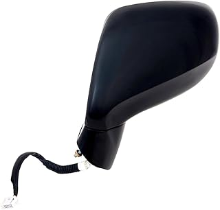 Système de rétroviseur côté conducteur adapté pour lexus es350, noir, ptm, avec éclairage